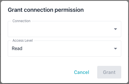 Granting connection permissions