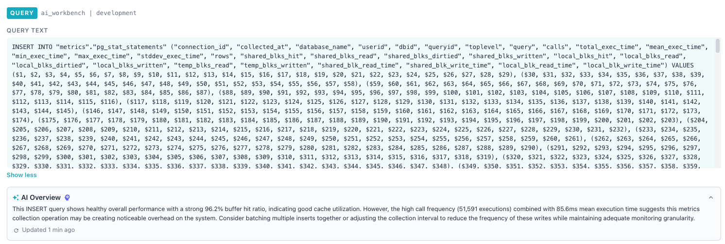 Reviewing the Query Plan